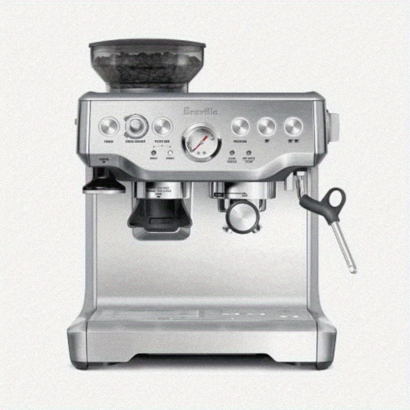 Barista Express Espresso Machine with Grinder – Vintage Stainless Steel