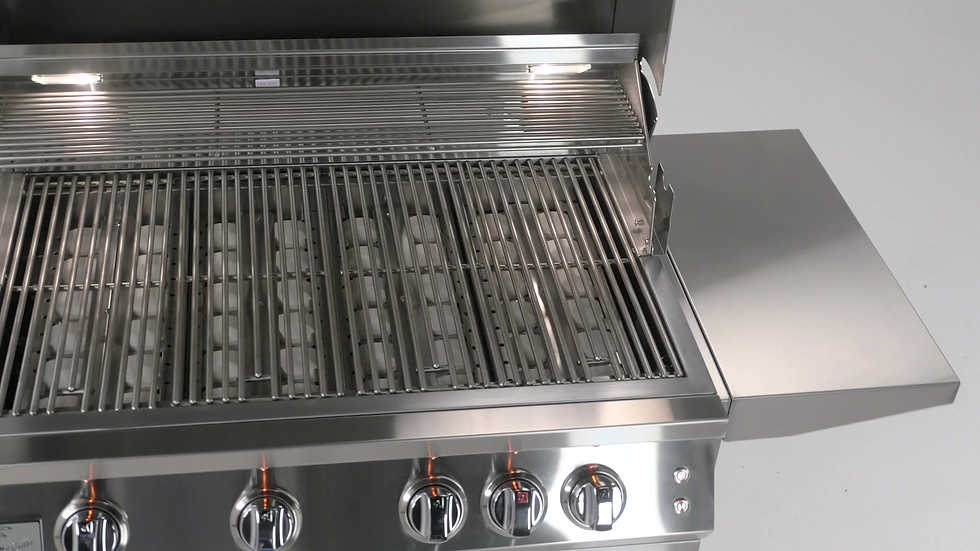 Outdoor Kitchen 40" Premium Built-In Gas Grill | 5 Burner + Rotisserie | 304 Stainless Steel