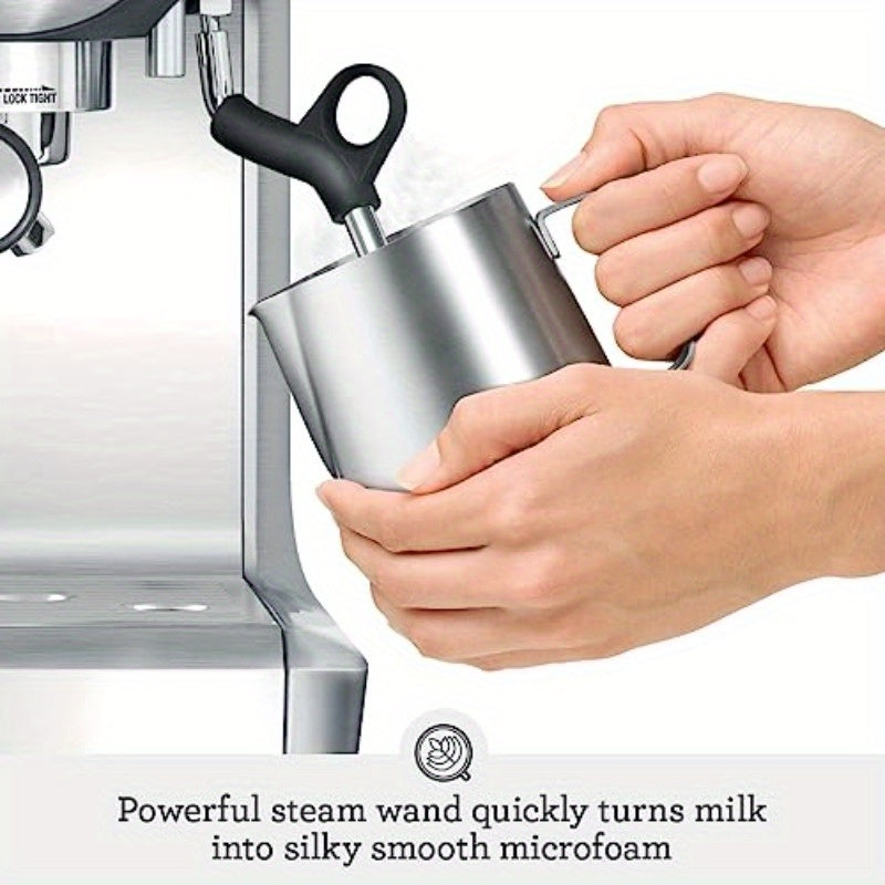 Barista Express Espresso Machine with Grinder – Vintage Stainless Steel