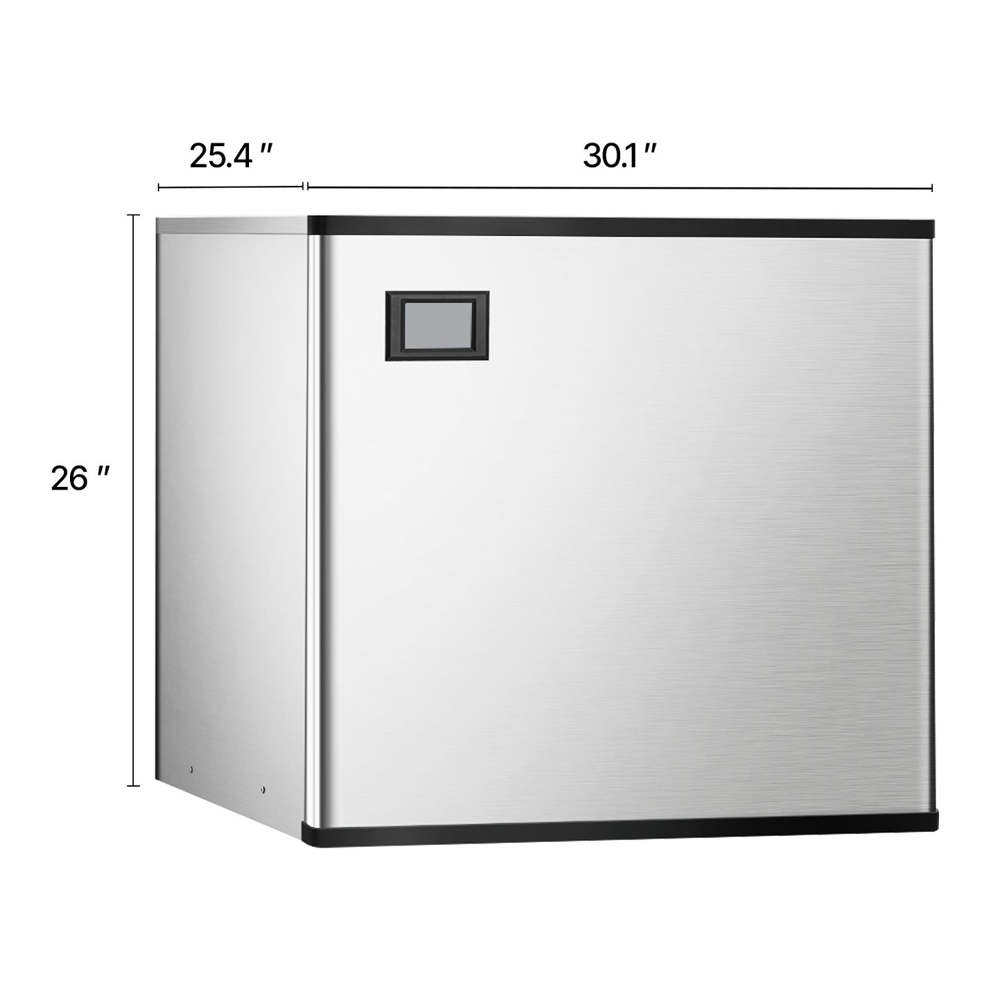 Ice Machine Stainless Steel, 800 lbs/24h Modular Ice Maker Head – 26"