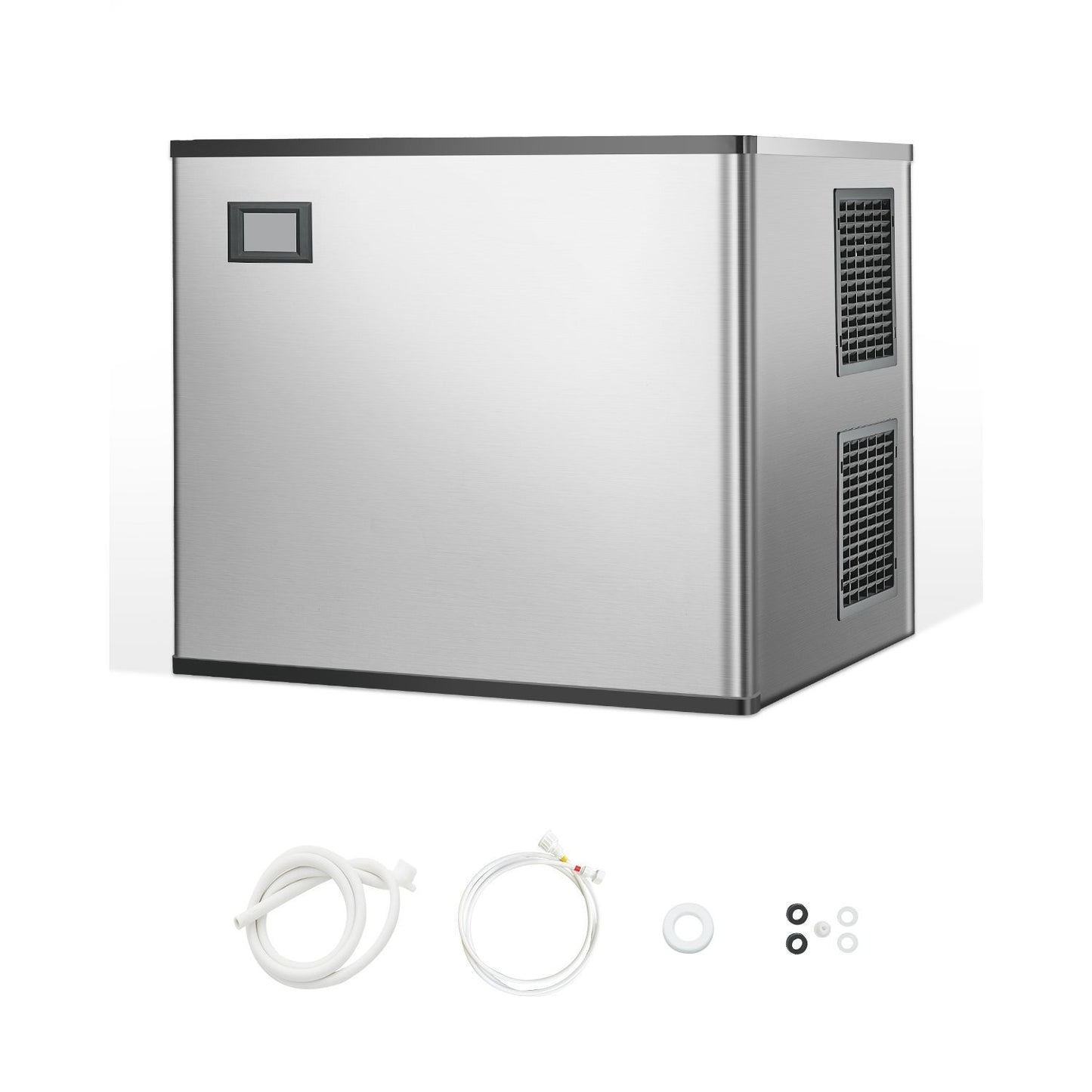 Ice Machine Stainless Steel, 800 lbs/24h Modular Ice Maker Head – 26"