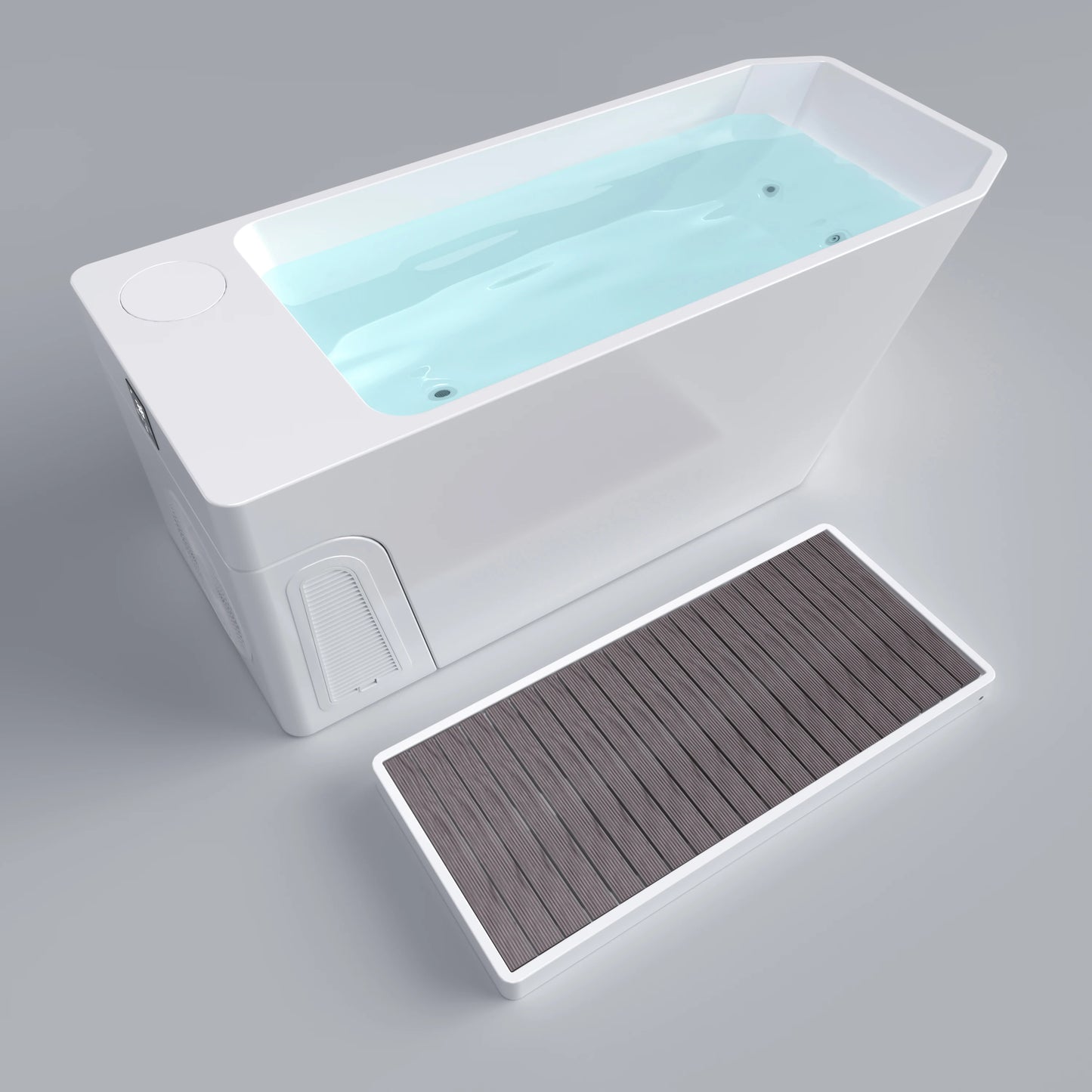 Acrylic Cold Plunge Tub with WiFi – All-in-One Ice Bath for Recovery