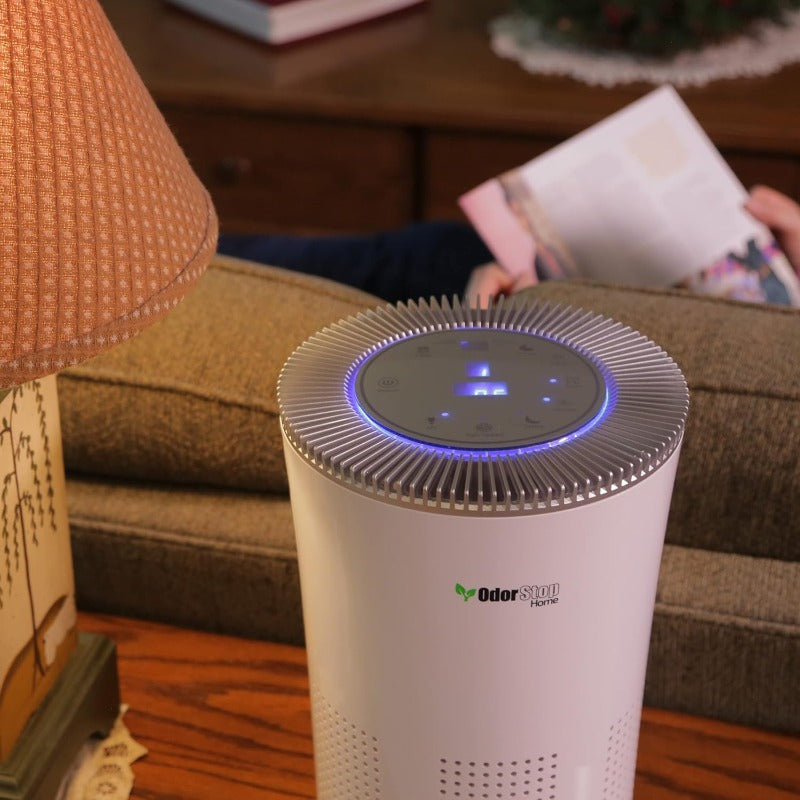 Air Purifier with H13 HEPA, UV Light & Carbon Filter