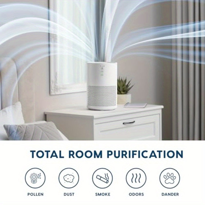 Air Purifier with H13 HEPA 3-in-1 Filter – 648 sq. ft. Coverage