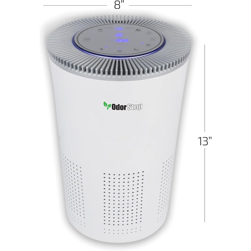 Air Purifier with H13 HEPA, UV Light & Carbon Filter