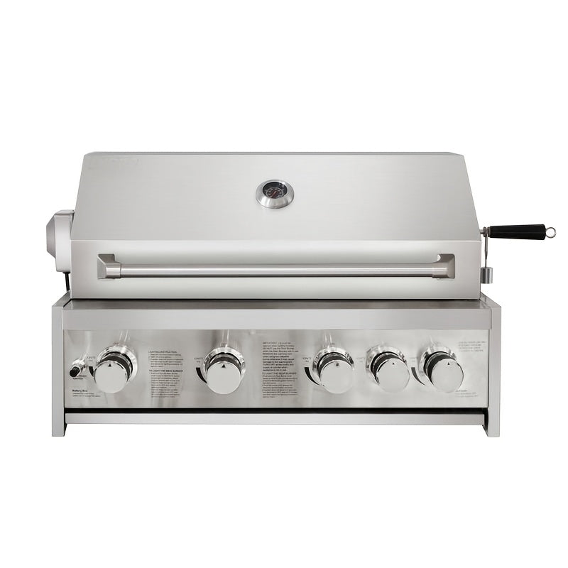 32” 5-Burner Built-In Stainless Steel Propane Grill