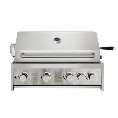 32” 5-Burner Built-In Stainless Steel Propane Grill