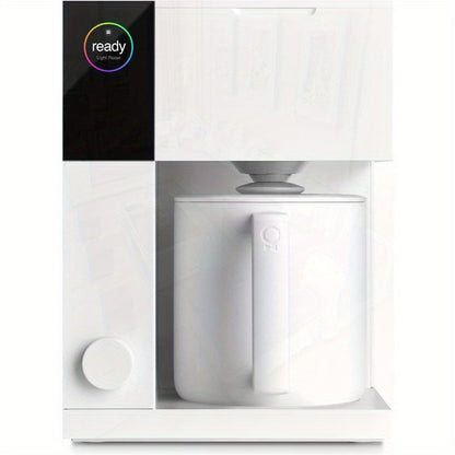 Precision Drip Coffee Maker with Thermal Carafe – 10 Cup, Matte White
