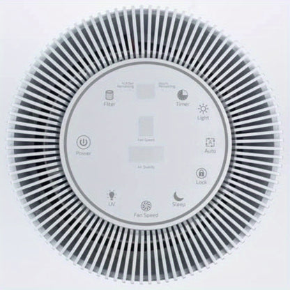 Air Purifier with H13 HEPA, UV Light & Carbon Filter