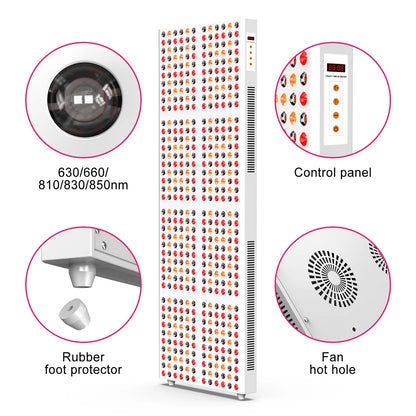 2400W Red & Near-Infrared LED Light Therapy Panel - Health Care