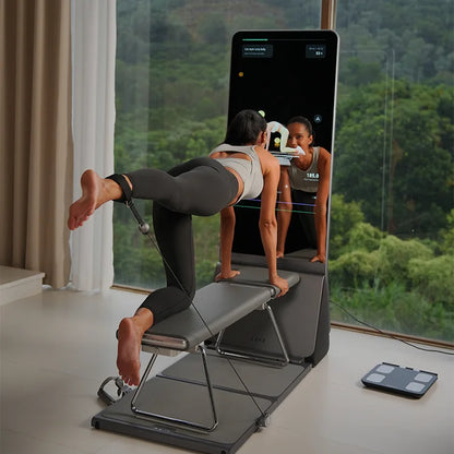 Home Workout, 4K Smart Training Mirror with AI Coaching & 50+ Features