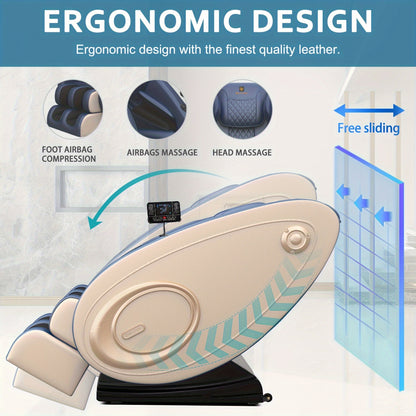 Full Body Zero Gravity Massage Chair with Heat & Airbags