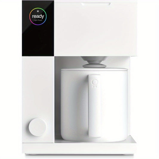 Precision Drip Coffee Maker with Thermal Carafe – 10 Cup, Matte White
